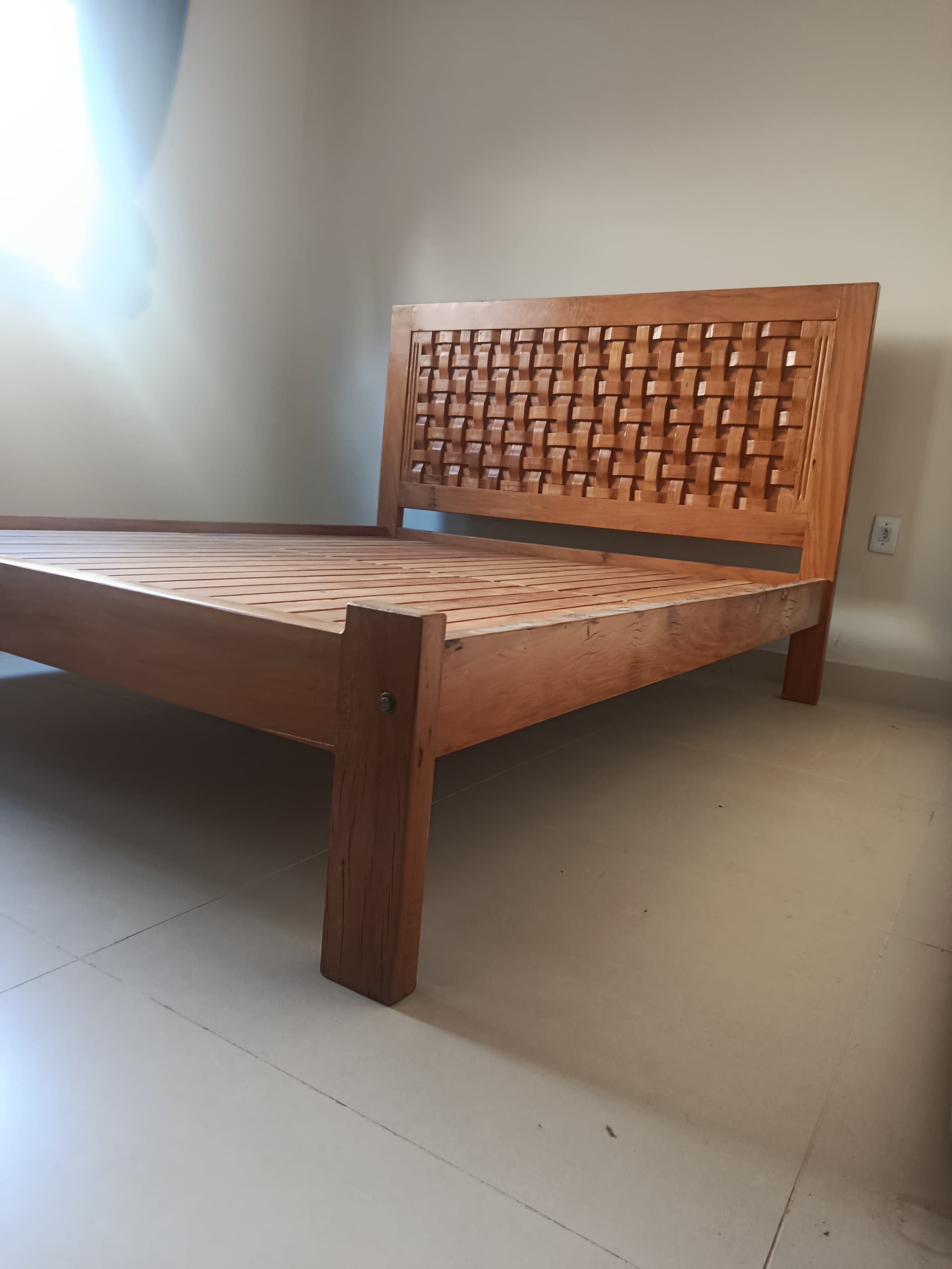 Foto enviada de cama trançada
